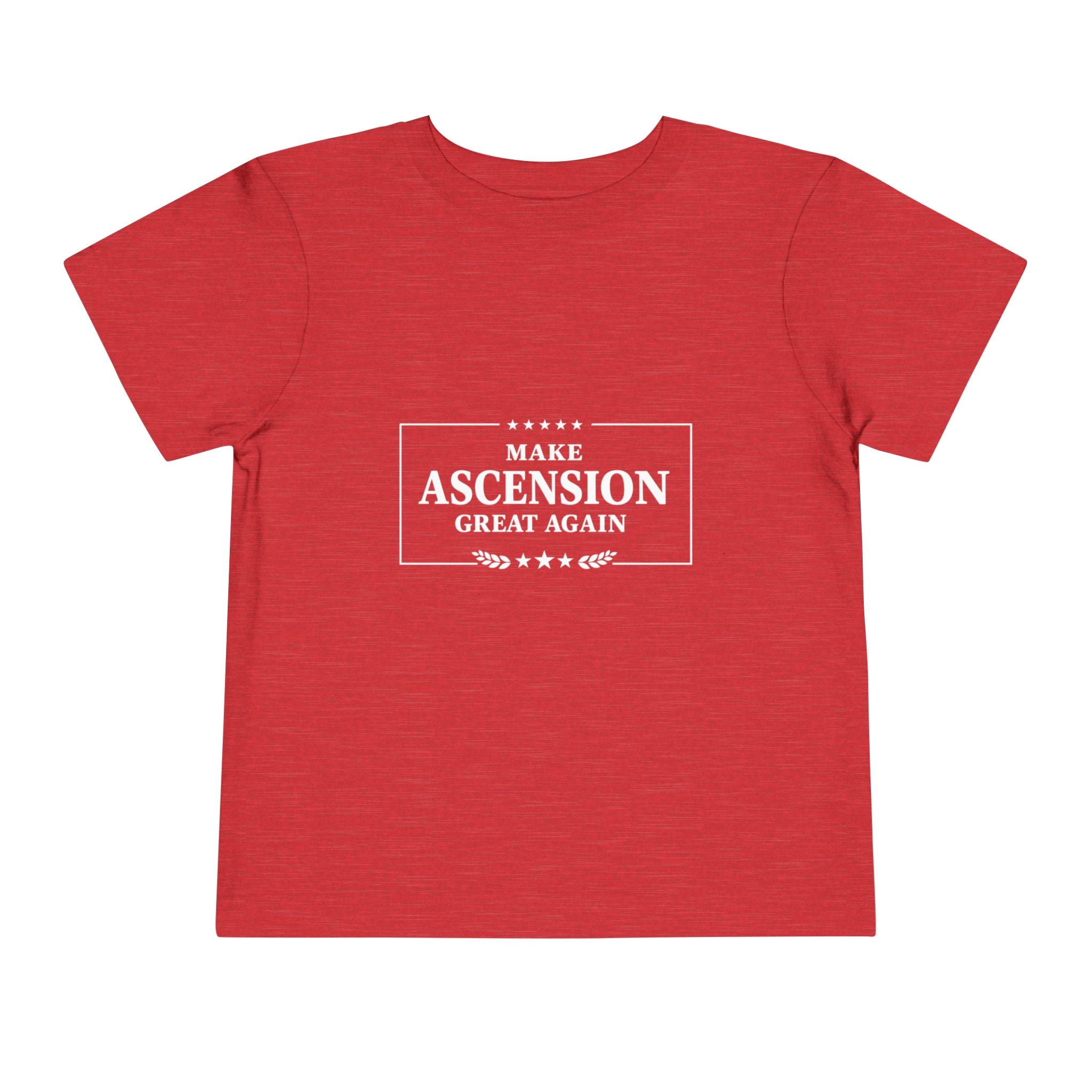Toddler Tee - "Make Ascension Great Again" Political Red Kids Shirt